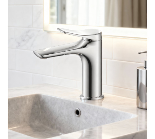 Смеситель для раковины WesnaArt LUNA LUN23-210, хром