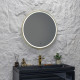 Зеркало Silver Mirrors Делуна/Deluna D700 TX (алюм. профиль, цвет золото бесконтактный сенсор)