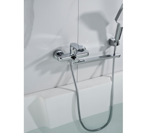Смеситель для ванны Shevanik S4522, хром