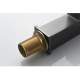 Смеситель для кухни Knotlor KN-21/GM, вороненая сталь