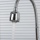 Смеситель для кухни с гибким изливом и режимом душ FRAP F43701-B, хром