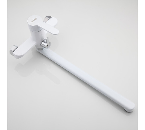 Смеситель для ванны FRAP F2241, белый