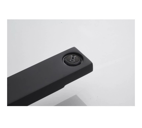 Смеситель для раковины высокий Knotlor KN-24/BL, черный