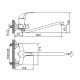 Смеситель для ванны FRAP F2229, хром