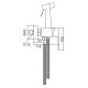 Гигиенический душ со смесителем FRAP F20801, сатин