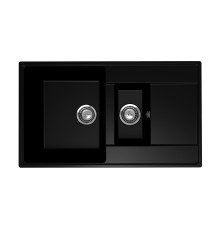 Кухонная мойка Ulgran Quartz Prima 860 1,5K-07, уголь