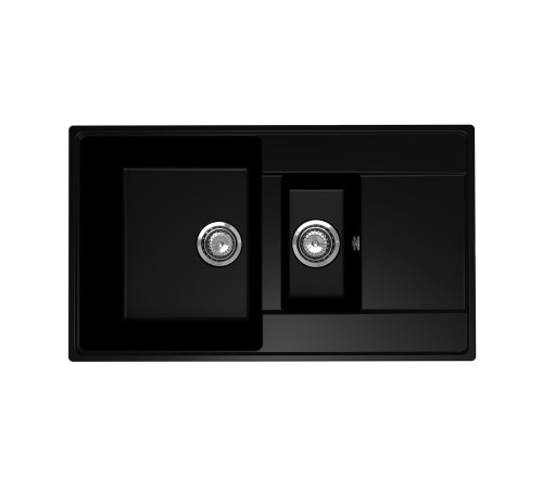 Кухонная мойка Ulgran Quartz Prima 860 1,5K-07, уголь
