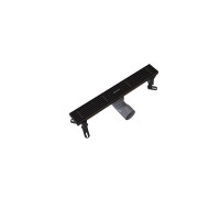 Душевой трап линейный Knotlor SDRW0400LBL, матовый черный