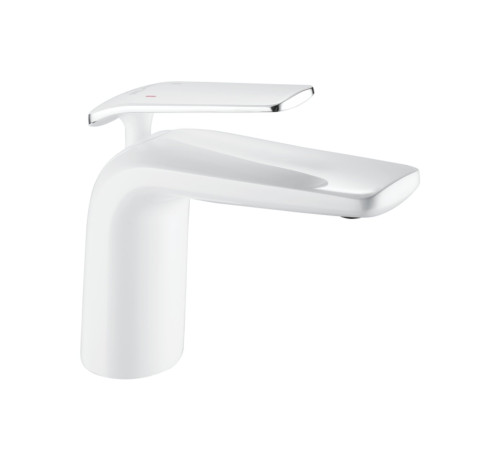 Смеситель для раковины Rose R39F R3901F, белый/хром