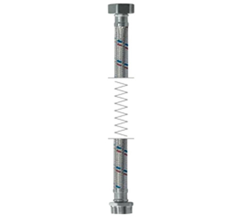 Гибкая подводка для смесителя Frap F98-8 (защ.оболочка:ПВХ Г1/2-Ш1/2-80cm)