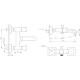 Смеситель для ванны Bravat Whirlpool F678112C-01, хром