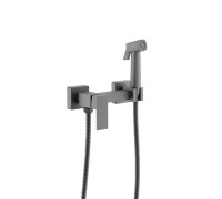 Гигиенический душ со смесителем BELZ B55806-3, оружейная сталь