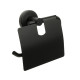 Держатель для туалетной бумаги FIXSEN COMFORT    BLACK FX-86010, черный