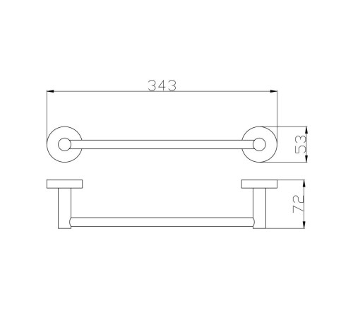 Полотенцедержатель Rav Slezak COLORADO COA0701/30Z, золото