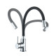 Смеситель для кухни с гибким изливом BRAVAT F7800931CP-SW, хром