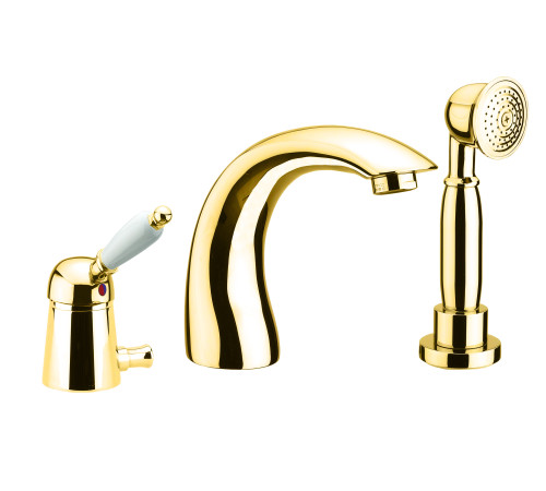 Смеситель на борт ванны Fiore IMPERIAL 83OO5105, золото