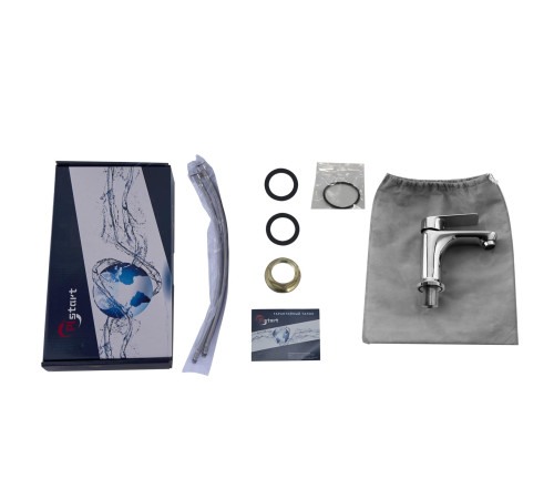 Смеситель для раковины Plstart PD10015, хром
