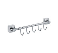 Планка с пятью крючками FIXSEN KVADRO FX-61305B-5, хром