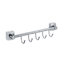 Планка с пятью крючками FIXSEN KVADRO FX-61305B-5, хром