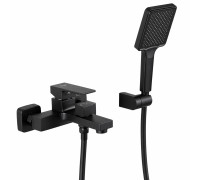 Смеситель для ванны FRAP F3291-26, черный