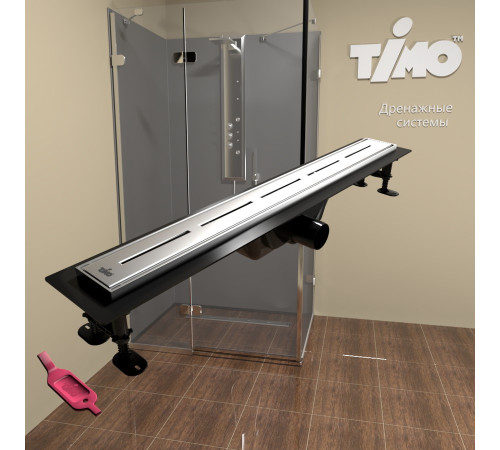 Душевой лоток TIMO Super Plast SP10600-SG10600, сатин