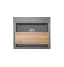 Кухонная мойка Granula 5804, ГРАФИТ