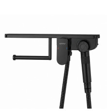 Гигиенический душ со смесителем и полочкой GAPPO G7295-16, черный
