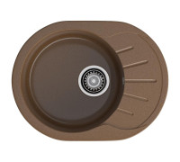 Кухонная мойка GranFest RONDO 580L, терракот