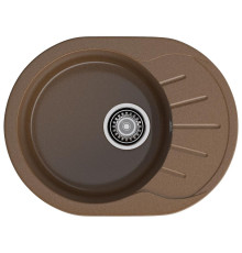 Кухонная мойка GranFest RONDO 580L, терракот