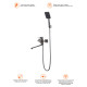 Смеситель для ванны Prohanss P62.22.09, графит