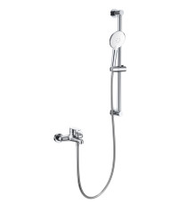 Смеситель для ванны с гарнитуром BRAVAT F6810941CP-B-SW, хром