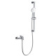 Смеситель для ванны с гарнитуром BRAVAT F6810941CP-B-SW, хром