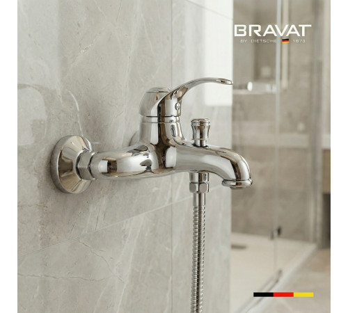 Смеситель для ванны BRAVAT F6794925CP-01-SW, хром
