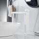 Смеситель для раковины высокий Rose R18C R1811C-1, белый