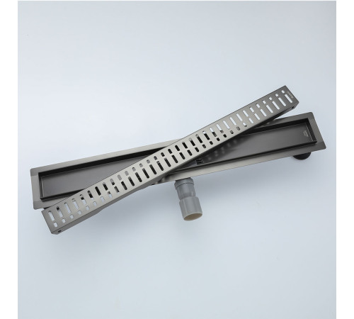 Душевой лоток GAPPO G87007-39, оружейная сталь