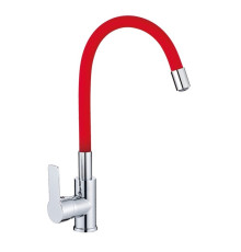 Смеситель для кухни Haiba HB70112-6, красный