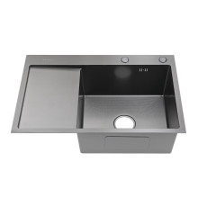 Мойка для кухни Fmark FSC7550Q-R, графит