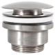 Донный клапан для раковины Hansberge H107NK, никель