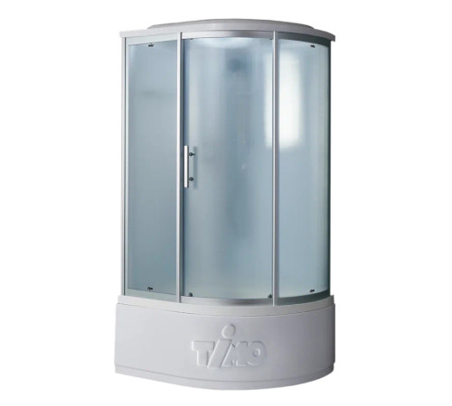 Душевая кабина Timo Standart Silver Fabric T-6610SL, 110x85x220