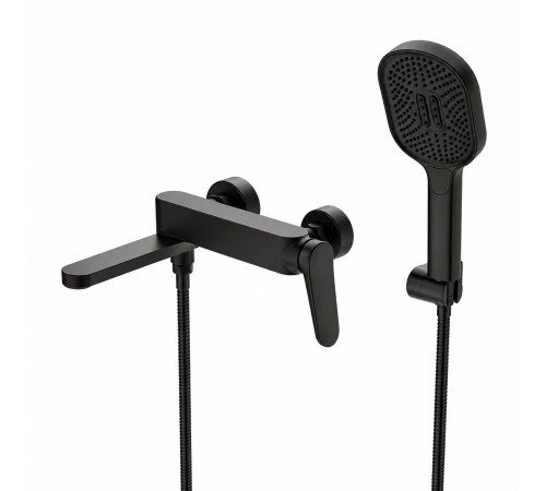 Смеситель для ванны GAPPO G3210-6, черный