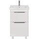 Тумба с раковиной подвесная/напольная Dreja Prime 60 см, белый