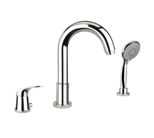 Смеситель на борт ванны Fiore MAX 32CR1455, хром
