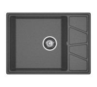 Кухонная мойка GranFest VERTEX 680L, графит