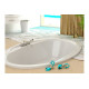 Ванна акриловая встраиваемая Vayer Opal Гл000006826, 180x120