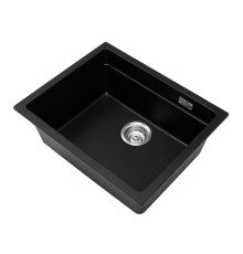 Кухонная мойка Grandex Aqua Comfort 500205, черный металлик