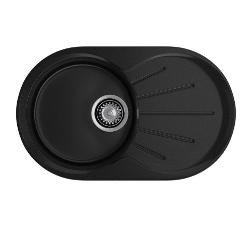 Кухонная мойка GranFest RONDO 750L, черный