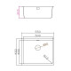 Кухонная мойка Grandex Aqua Proline 3002061, золото
