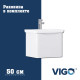 Тумба с раковиной напольная VIGO Глем  334-com, 50 см