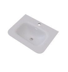 Раковина встраиваемая Knotlor ЦВЕТЕНИЕ FWB310600WY, матовый белый, 60 см