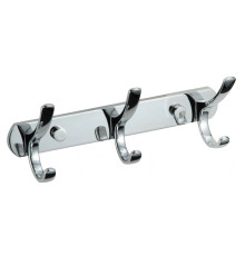 Планка с крючками Savol S-004253, хром